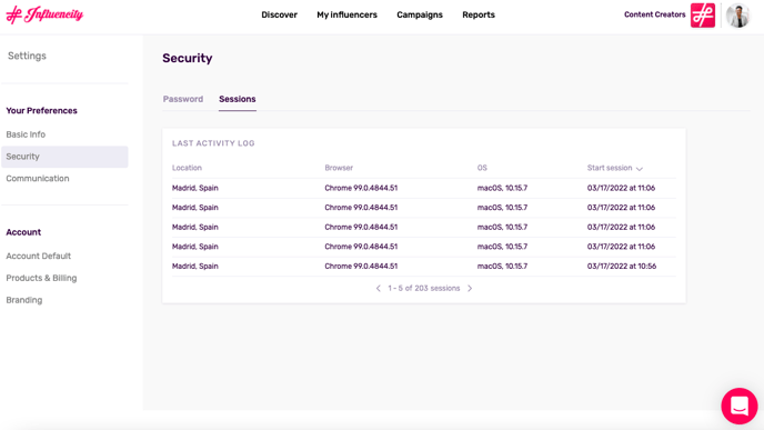 AccountSecuritySessions