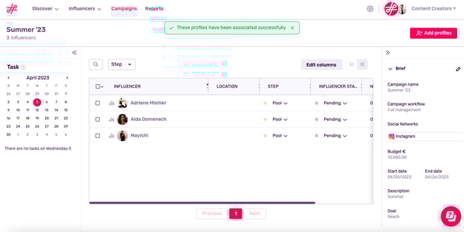 AddProfilesToACampaign2