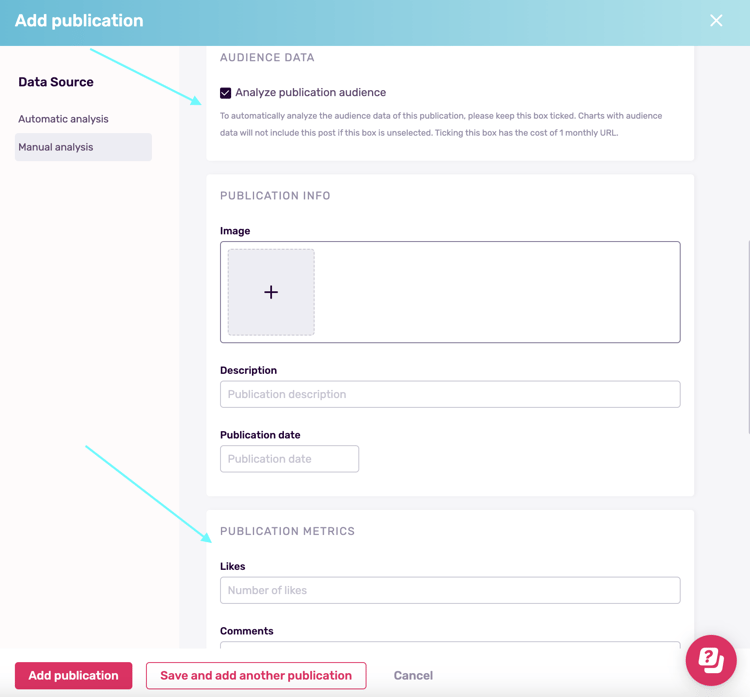 How to Add or Modify Information Manually