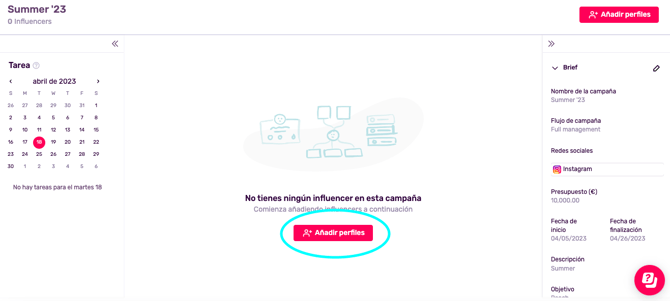 AddInfluencersToCampaign