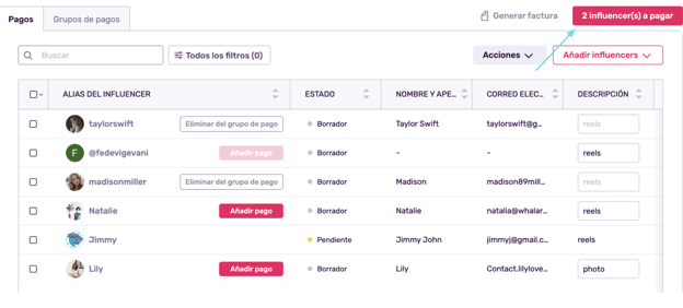 What are payment pools and and how to create one_4_ES